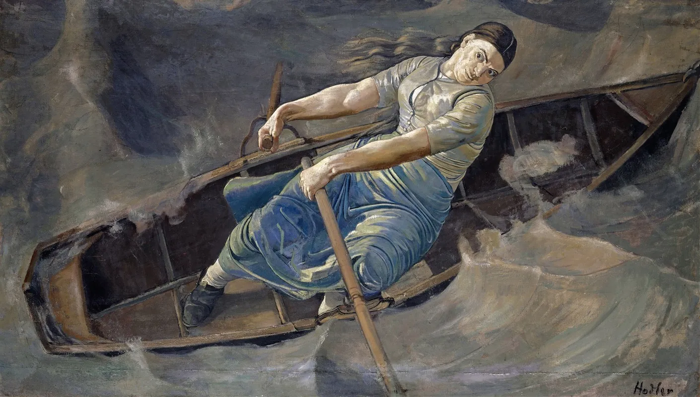 The Bold Woman Wall Art by Ferdinand Hodler - High-Resolution Digital Print