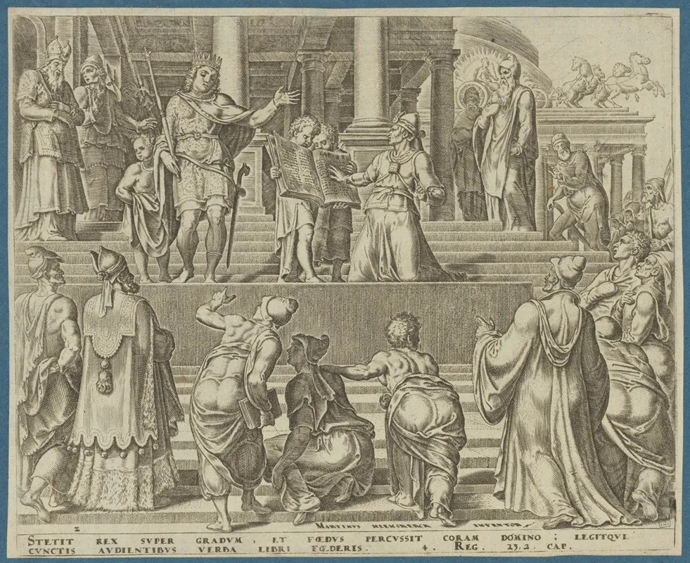 The Book Of Law Read Before The People