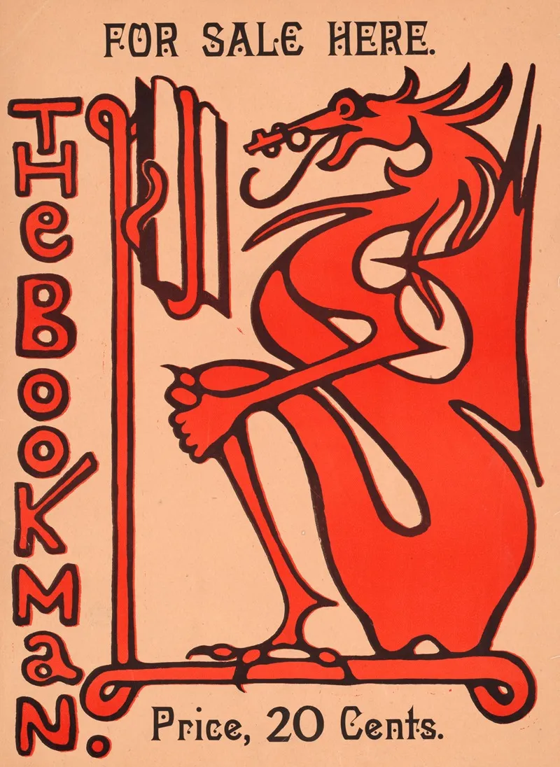 The Bookman For Sale Here Price 20 Cents Wall Art by Anonymous - High-Resolution Digital Print