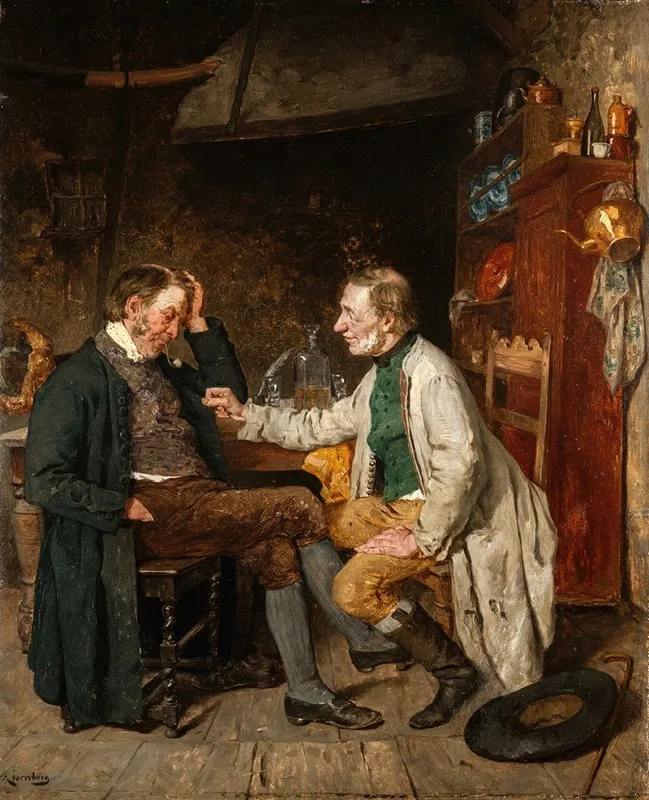 The Borrower Wall Art by August Jernberg - High-Resolution Digital Print