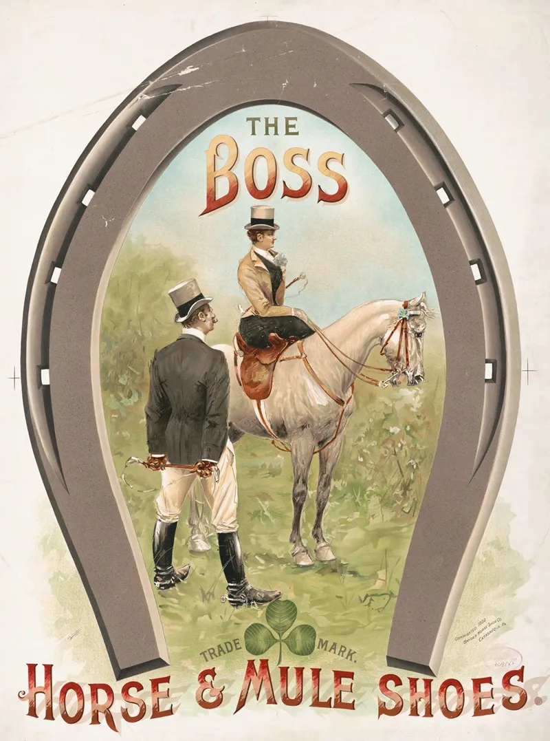 The Boss Horse Mule Shoes
