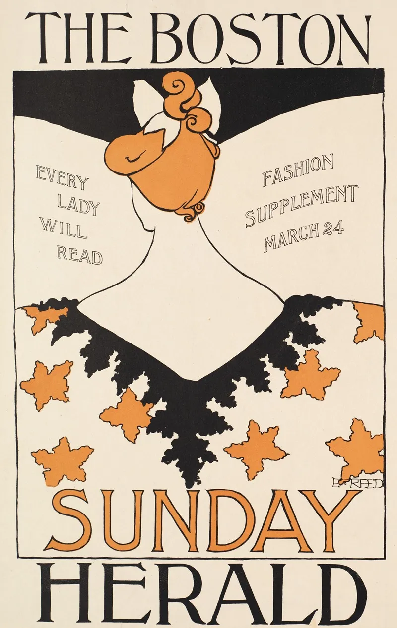 The Boston Sunday Herald Every Lady Will Read Fashion Supplement March 24