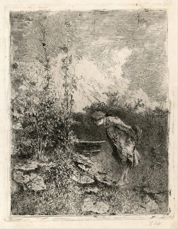 The Botanist Wall Art by Mariano Fortuny Marsal - High-Resolution Digital Print