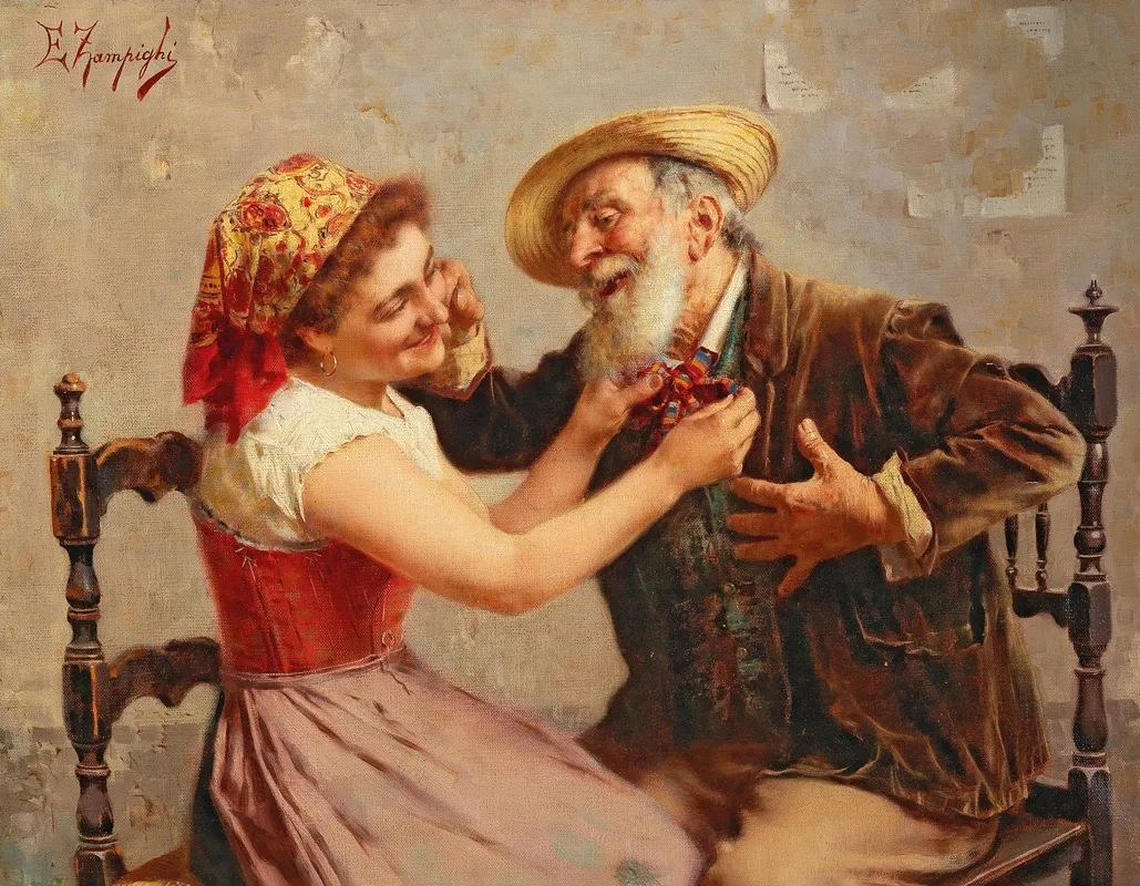 The Bow Tie Wall Art by Eugenio Zampighi - High-Resolution Digital Print