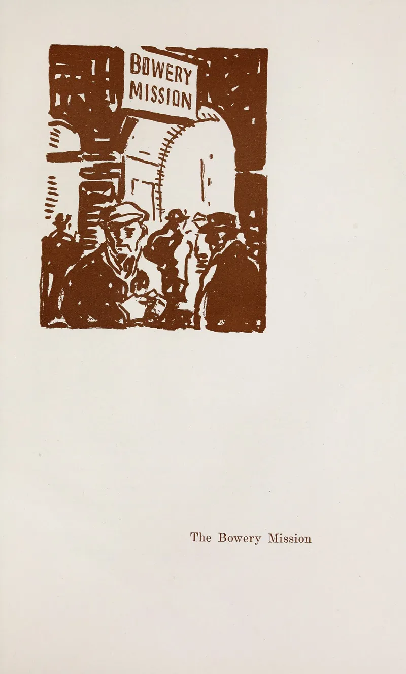 The Bowery Mission Wall Art by Theodore Dreiser - High-Resolution Digital Print