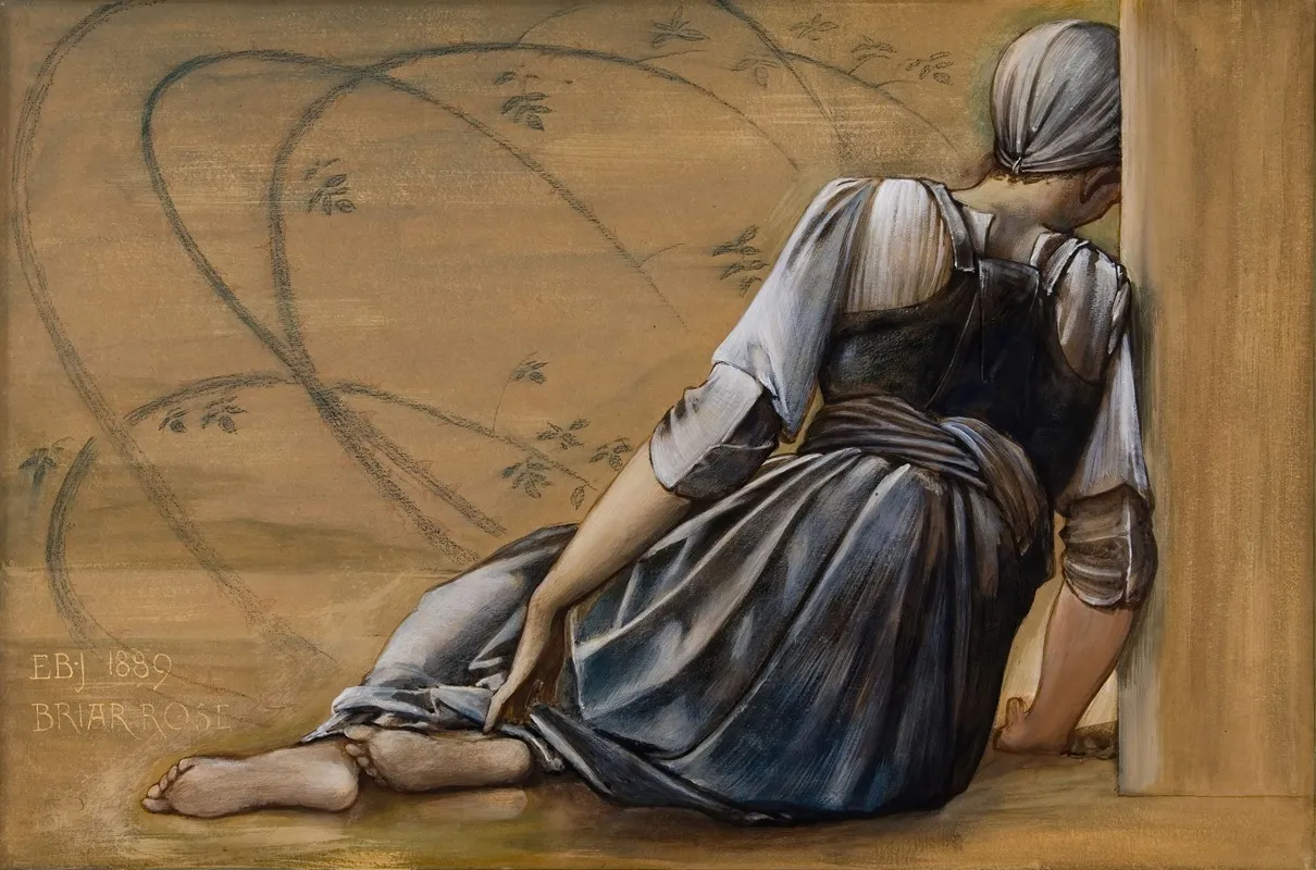 The Briar Rose Series Study For The Garden Court Ii