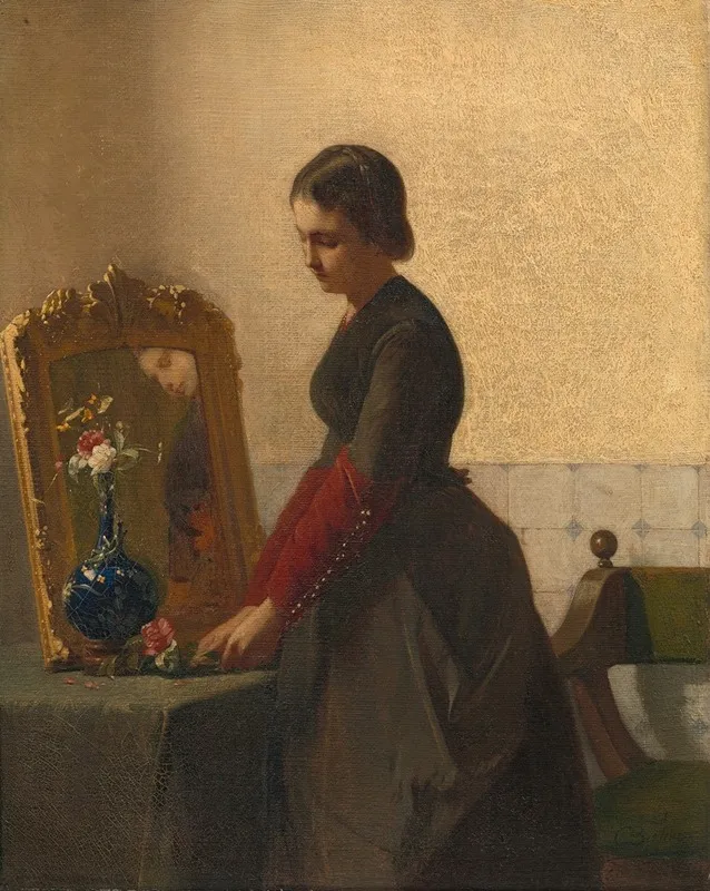The Brides Sister Wall Art by Christoffel Bisschop - High-Resolution Digital Print