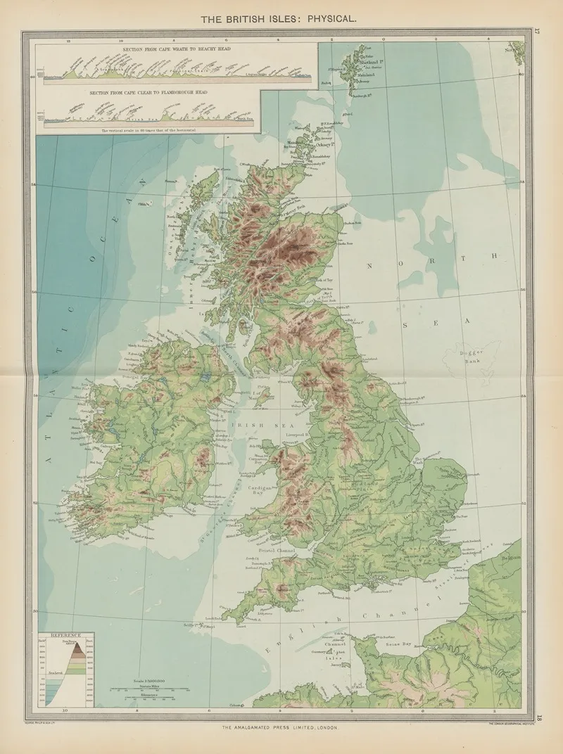 The British Isles Physical