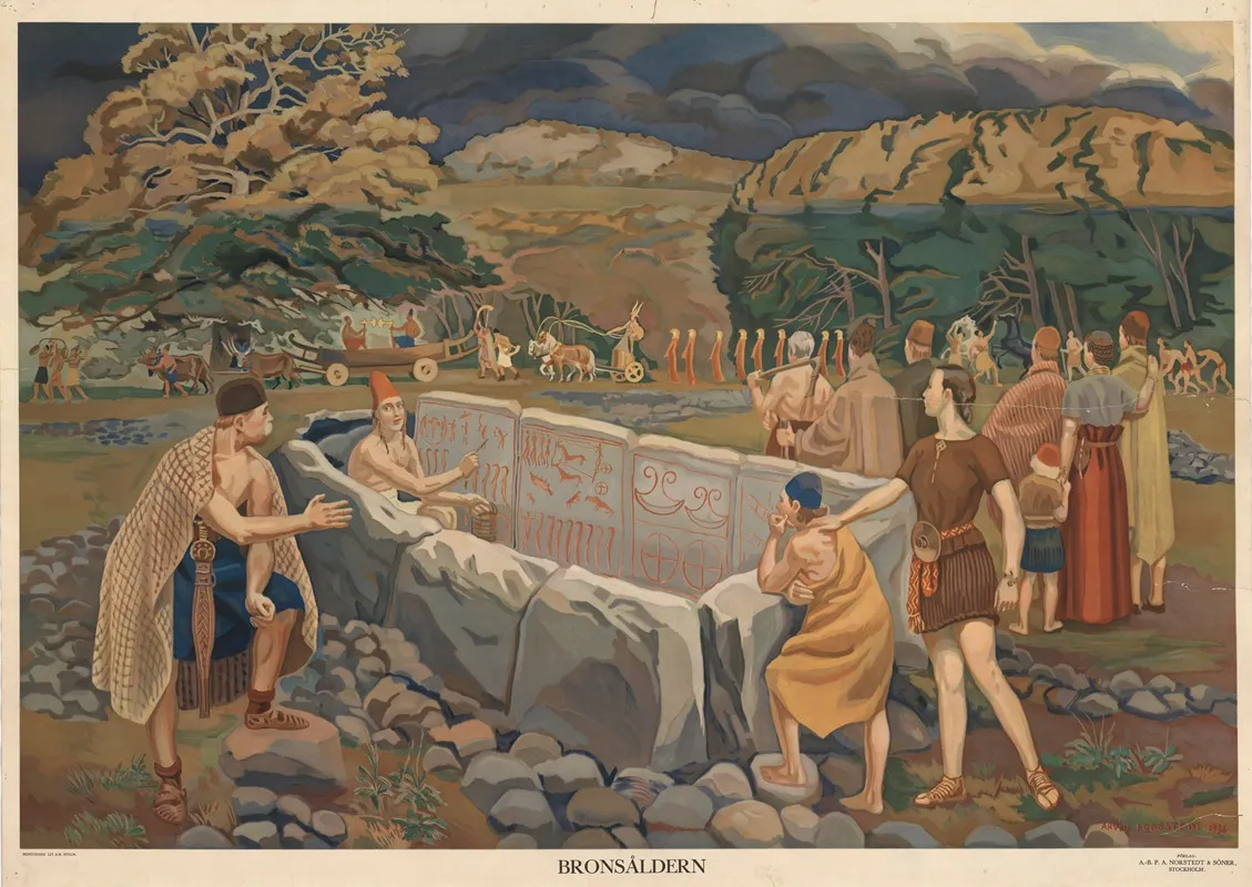 The Bronze Age 2 Wall Art by Arvid Fougstedt - High-Resolution Digital Print