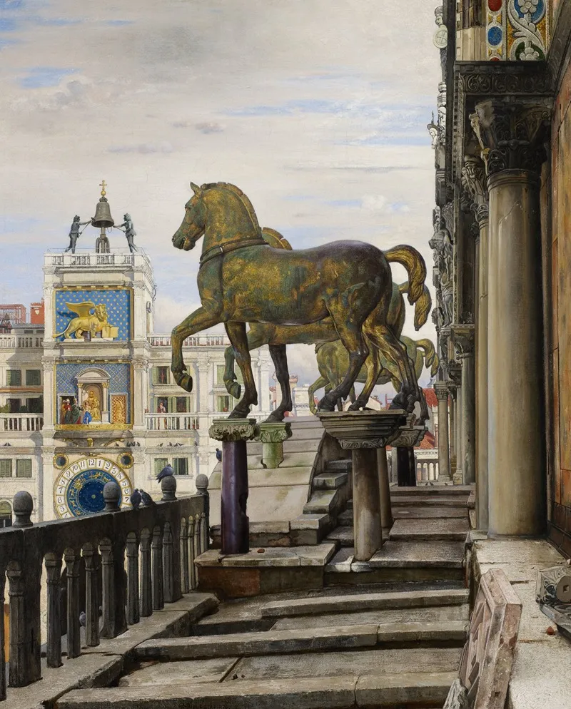 The Bronze Horses Of San Marco Venice