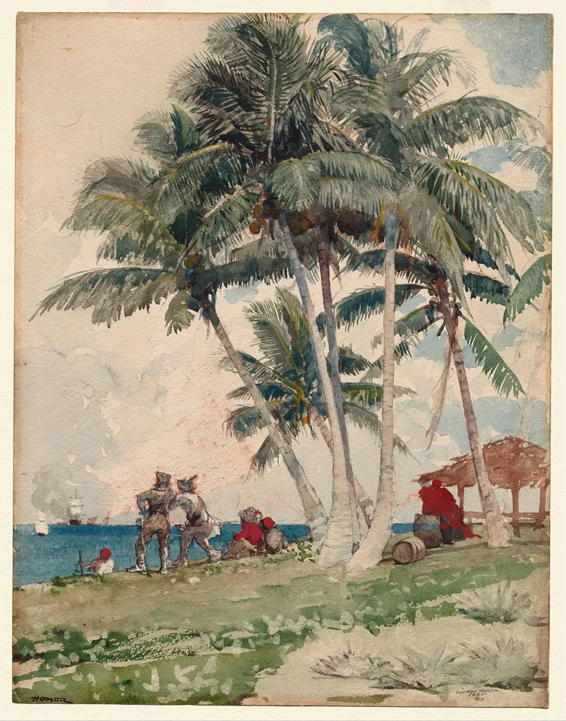 The Buccaneers Wall Art by Winslow Homer - High-Resolution Digital Print