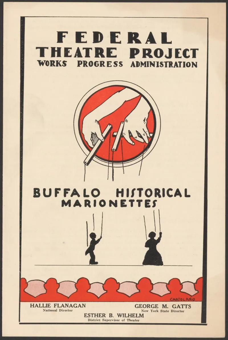 The Buffalo Historical Marionettes Wall Art by Anonymous - High-Resolution Digital Print