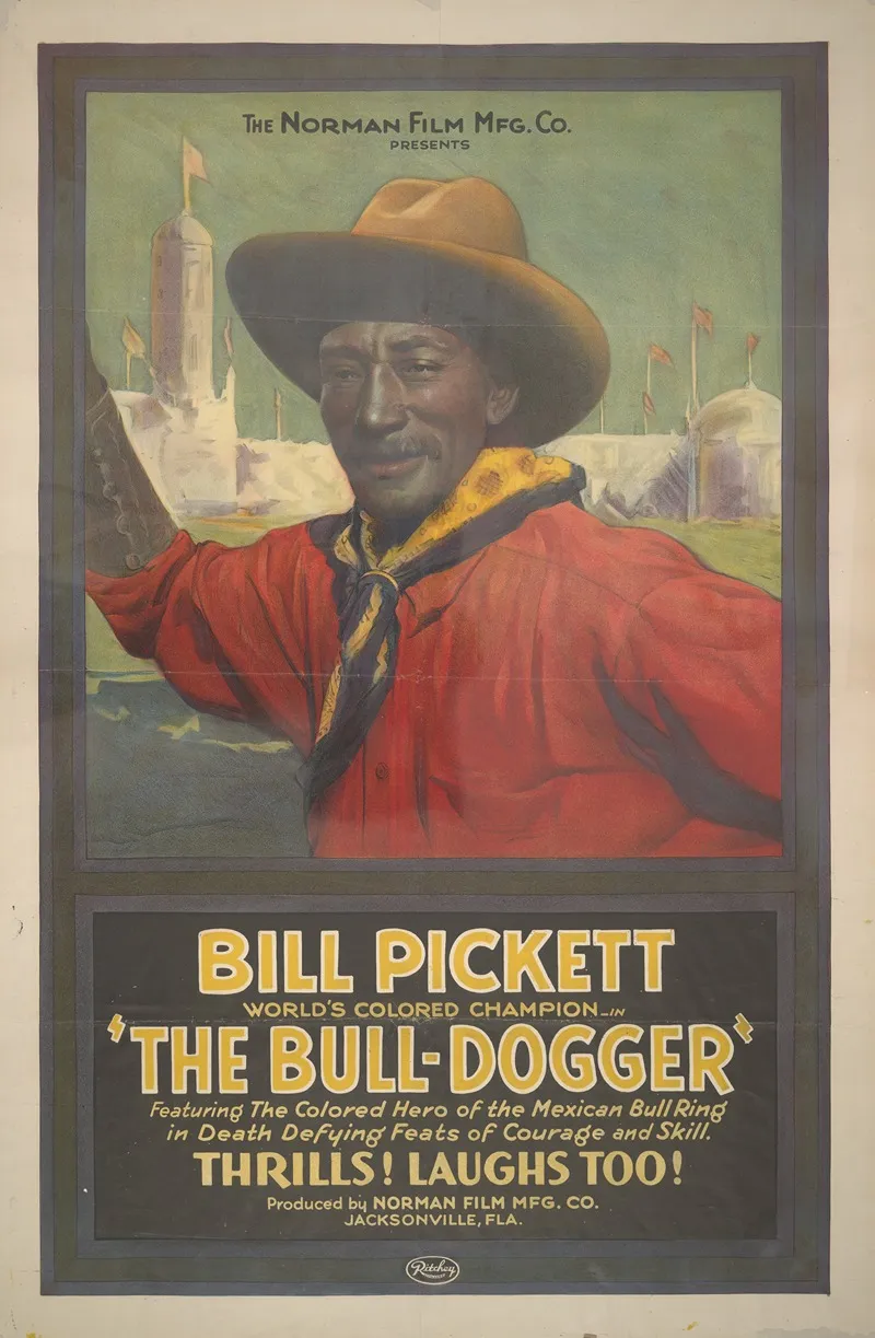 The Bull Dogger Wall Art by Ritchey Lith. Corp. - High-Resolution Digital Print