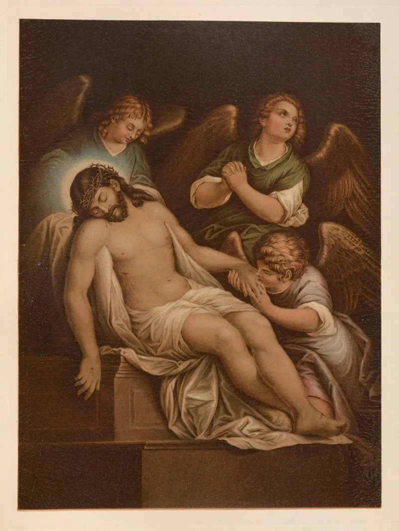 The Burial 2 Wall Art by Jan Ladislaw Sýkora - High-Resolution Digital Print
