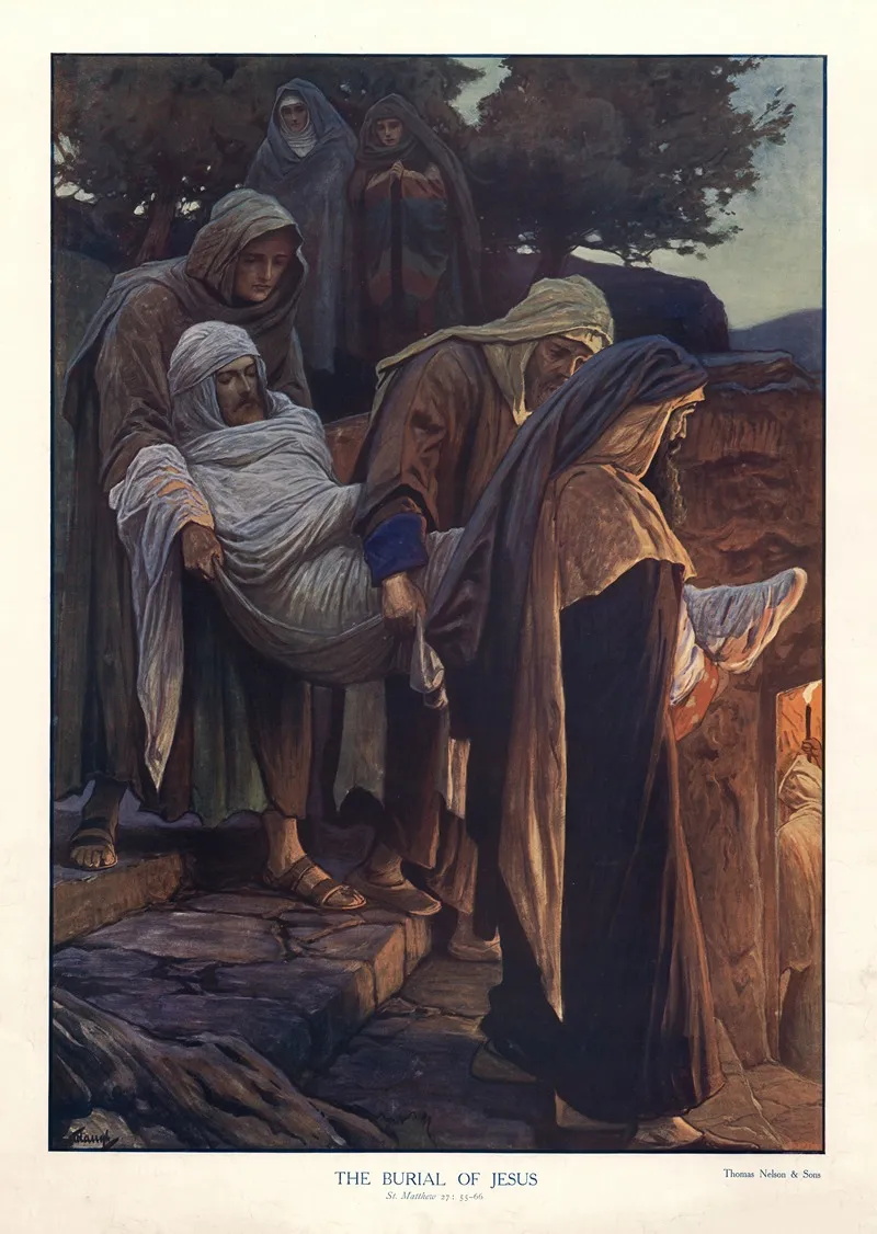 The Burial Of Jesus