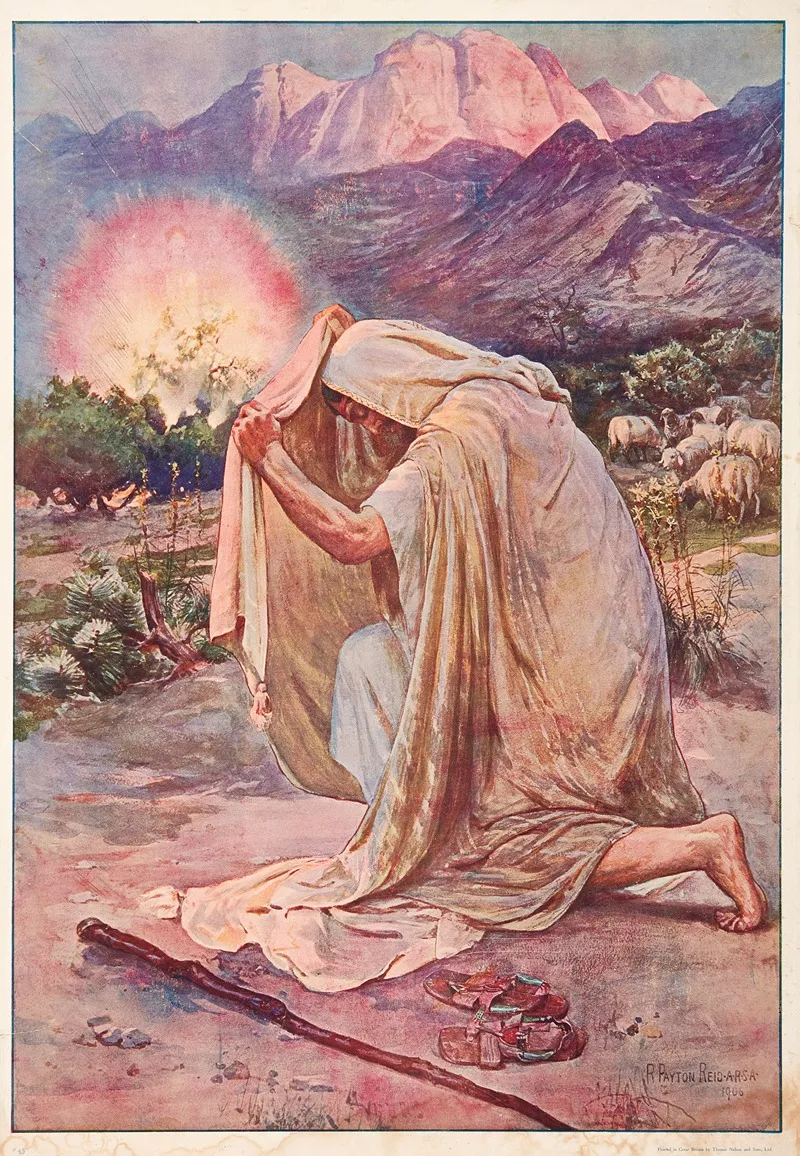 The Burning Bush Wall Art by Robert Payton Reid - High-Resolution Digital Print