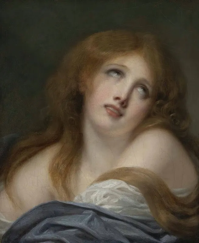 The Bust Of A Young Girl Called Virginie Wall Art by Jean-Baptiste Greuze - High-Resolution Digital Print