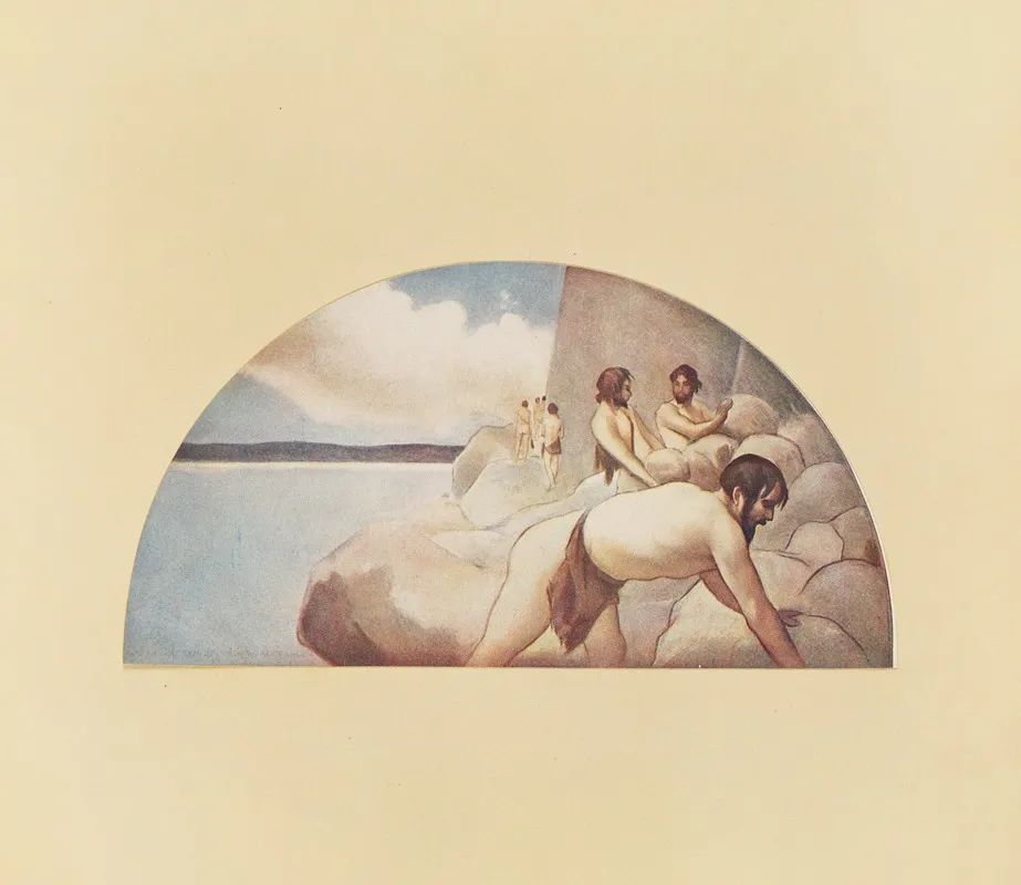 The Cairn After John White Alexander Wall Art by A.V. Nye - High-Resolution Digital Print