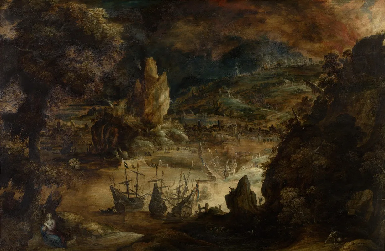 The Calamities Of Humanity Wall Art by Kerstiaen de Keuninck - High-Resolution Digital Print