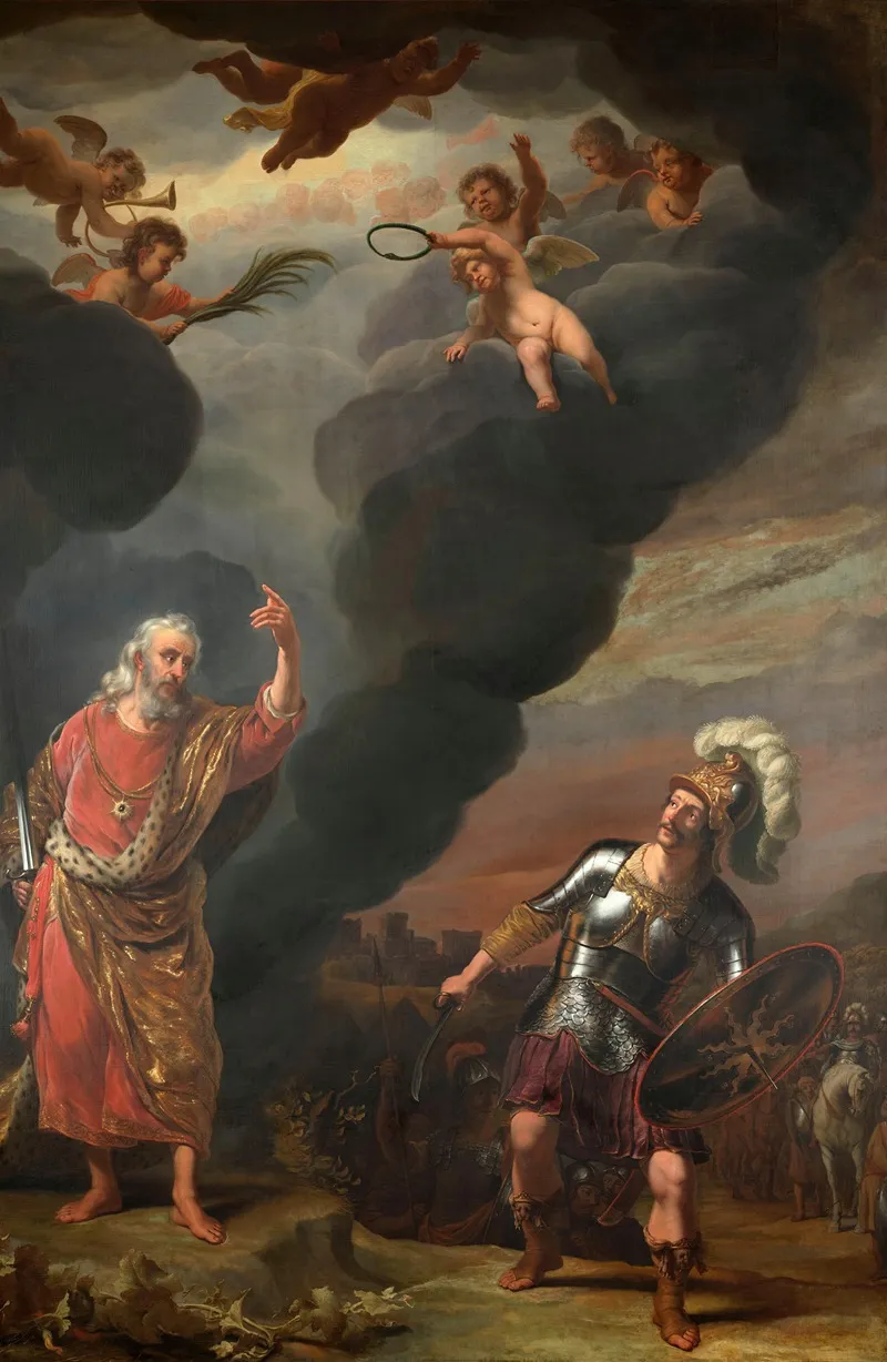 The Captain Of Gods Army Appearing To Joshua
