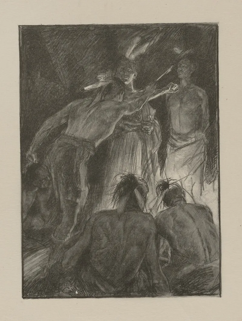 The Captive 4 Wall Art by Frederick Florian - High-Resolution Digital Print