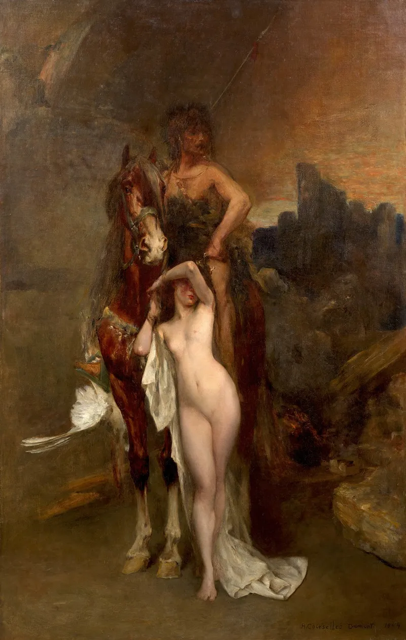 The Captive 6 Wall Art by Henri Courselles-Dumont - High-Resolution Digital Print