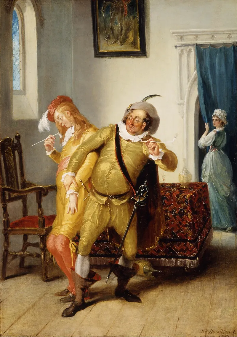 The Carousing Of Sir Toby Belch And Sir Andrew Aguecheek