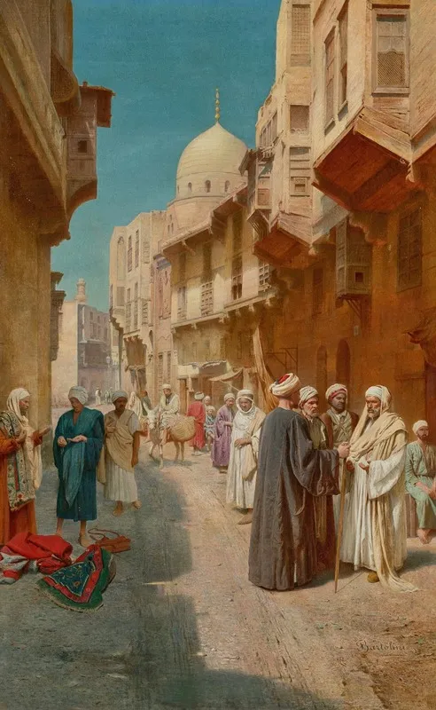 The Carpet Seller 8 Wall Art by Filippo Bartolini - High-Resolution Digital Print