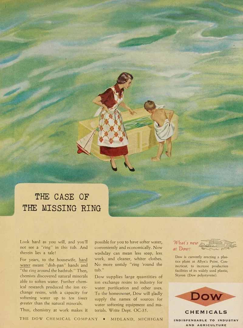 The Case Of The Missing Ring Advertisement For Dow Chemicals
