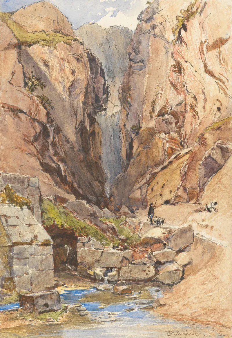 The Castalian Spring Delphi