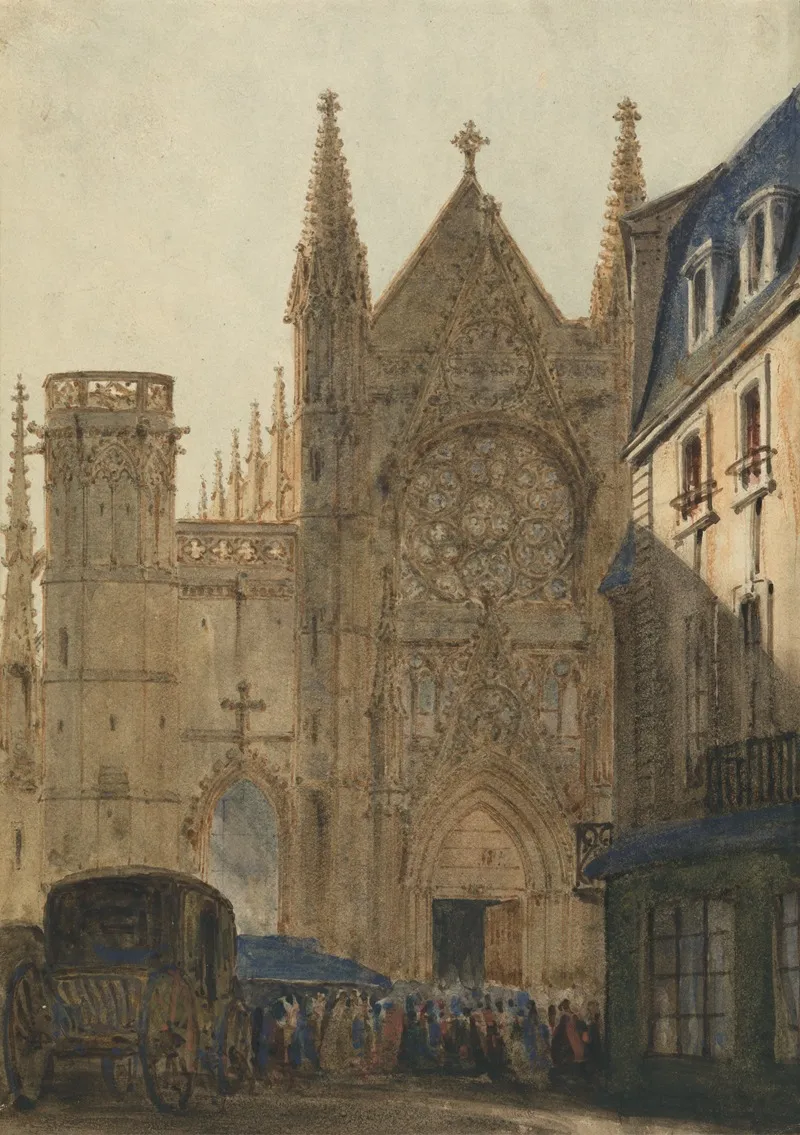 The Cathedral Of St Pierre Caen