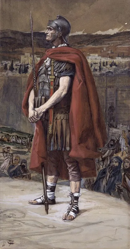 The Centurion Le Centurion Wall Art by James Tissot - High-Resolution Digital Print