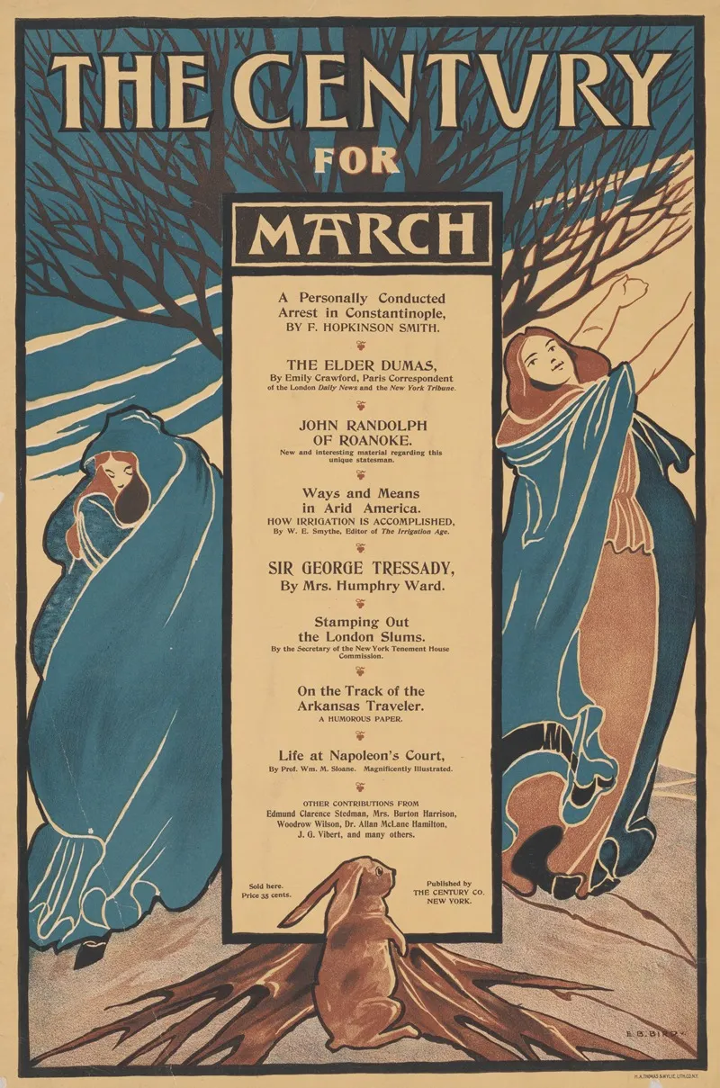 The Century For March Wall Art by Elisha Brown Bird - High-Resolution Digital Print