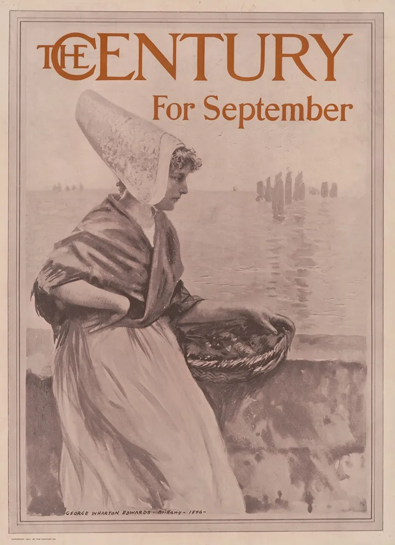 The Century For September Wall Art by George Wharton Edwards - High-Resolution Digital Print