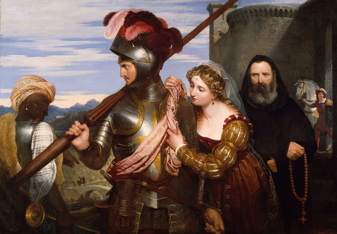 The Champion Wall Art by Charles Lock Eastlake - High-Resolution Digital Print