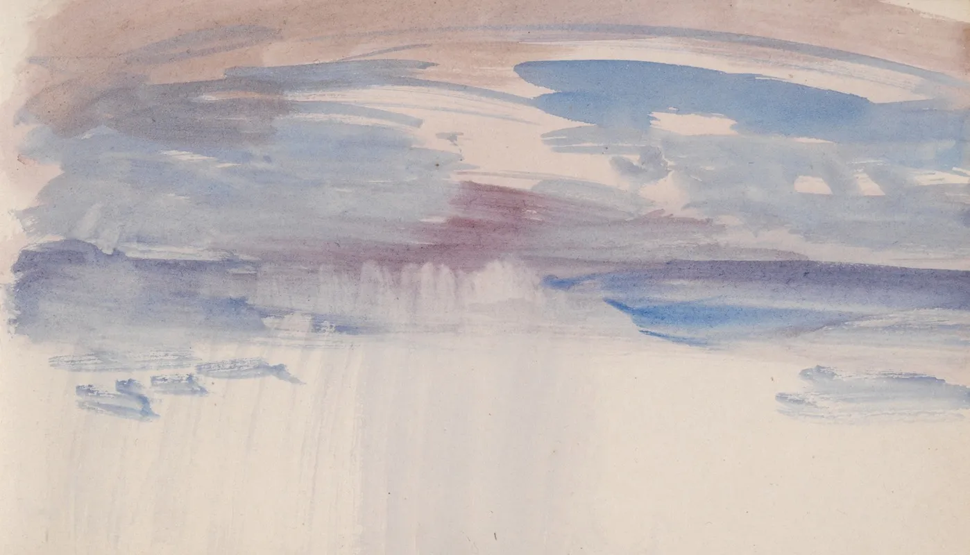The Channel Sketchbook 15 Wall Art by Joseph Mallord William Turner - High-Resolution Digital Print