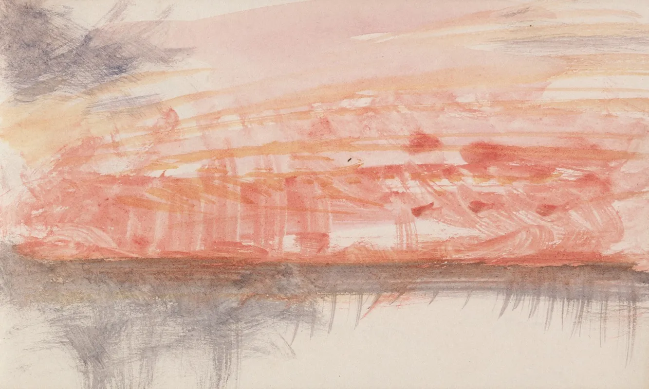 The Channel Sketchbook 25 Wall Art by Joseph Mallord William Turner - High-Resolution Digital Print