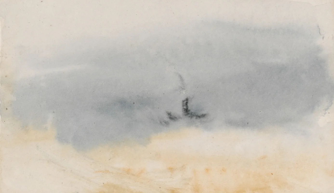 The Channel Sketchbook 44 Wall Art by Joseph Mallord William Turner - High-Resolution Digital Print