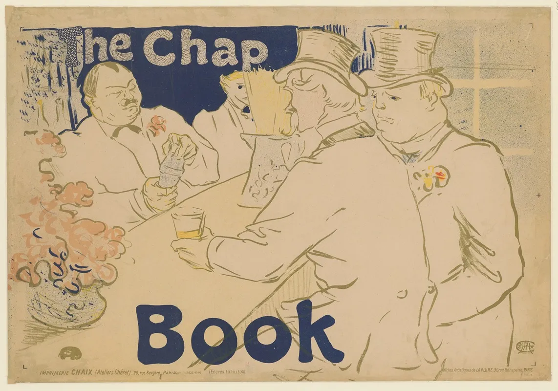 The Chap Book 11 Wall Art by Henri de Toulouse-Lautrec - High-Resolution Digital Print