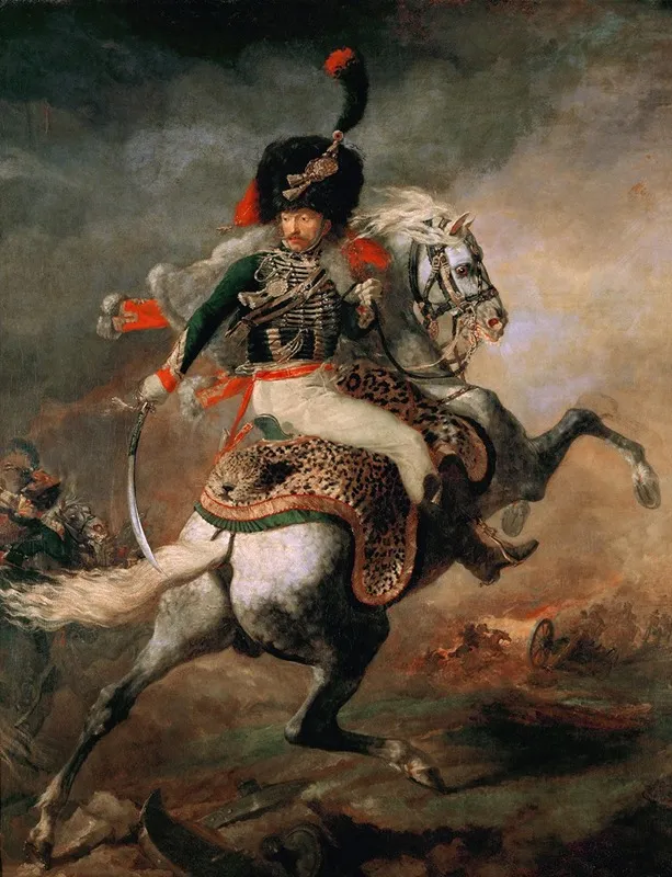The Charging Chasseur Wall Art by Théodore Géricault - High-Resolution Digital Print