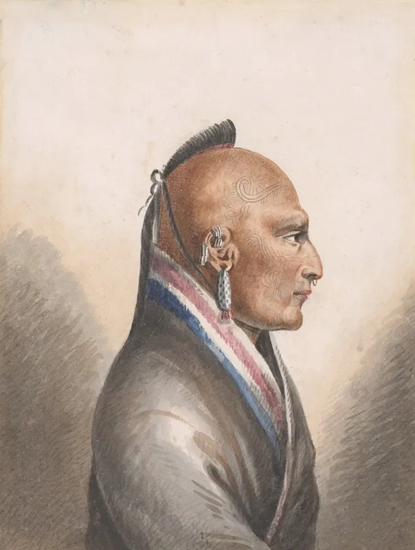 The Chief Of The Little Osages