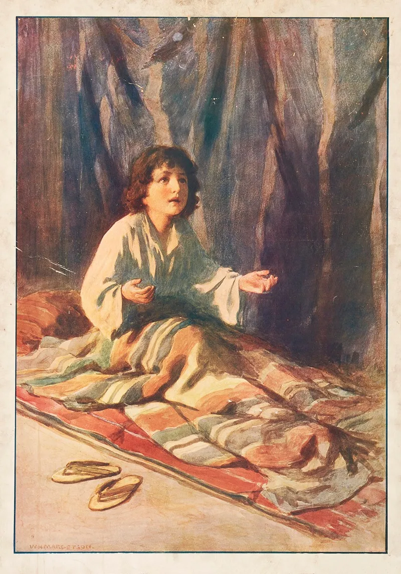 The Child Samuel Wall Art by William Henry Margetson - High-Resolution Digital Print