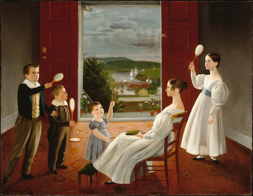 The Children Of Nathan Starr Wall Art by Ambrose Andrews - High-Resolution Digital Print