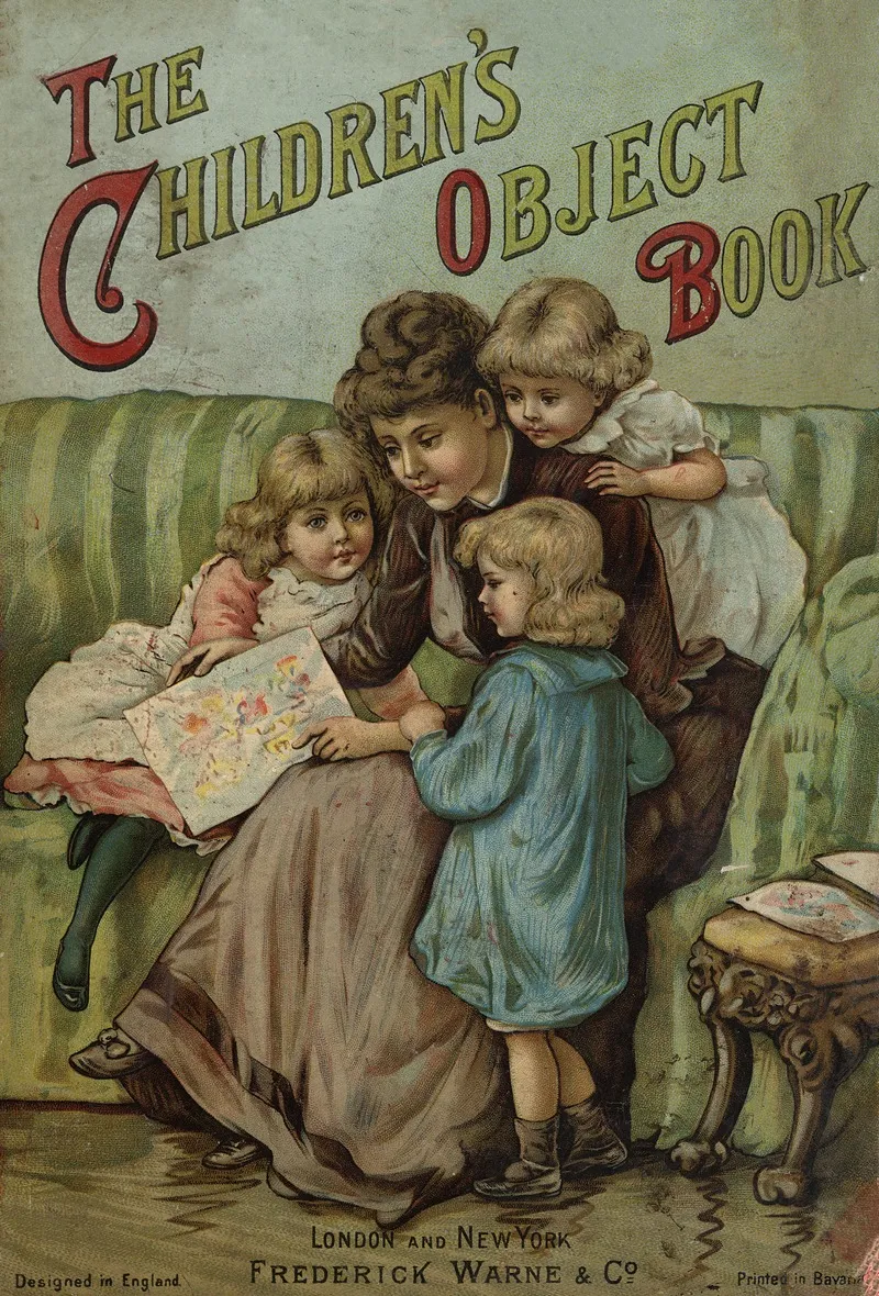 The Childrens Object Book Title Page Wall Art by Frederick Warne &amp; Co - High-Resolution Digital Print