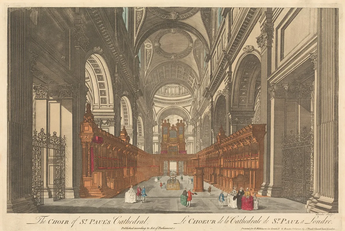 The Choir Of St Pauls Cathedral