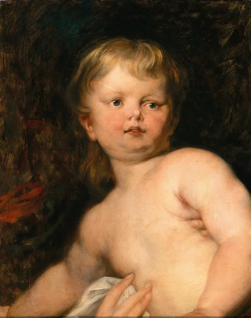 The Christ Child 2 Wall Art by Hans Canon - High-Resolution Digital Print
