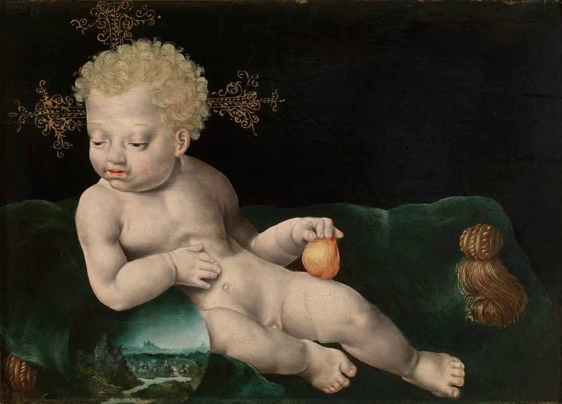 The Christ Child Wall Art by Joos Van Cleve - High-Resolution Digital Print
