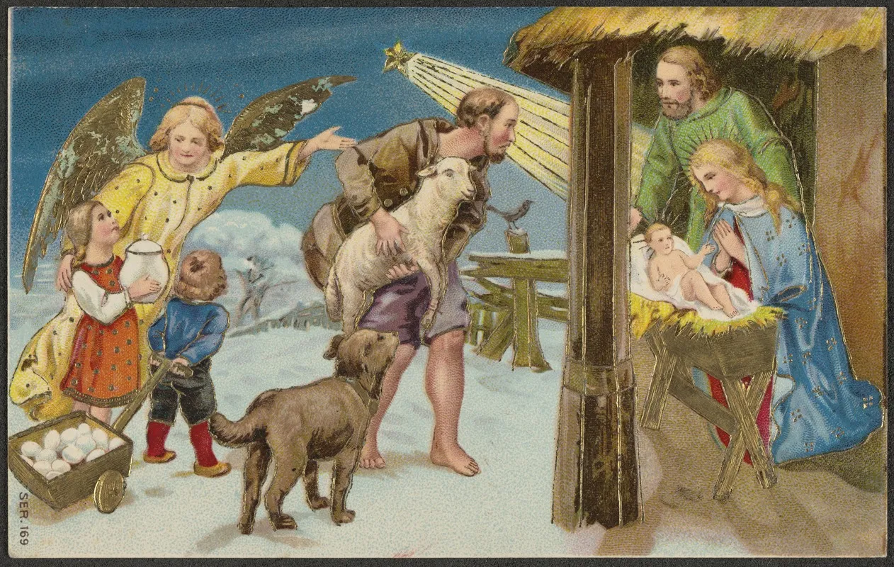 The Christmas Gospel Wall Art by Selmar Bayer - High-Resolution Digital Print