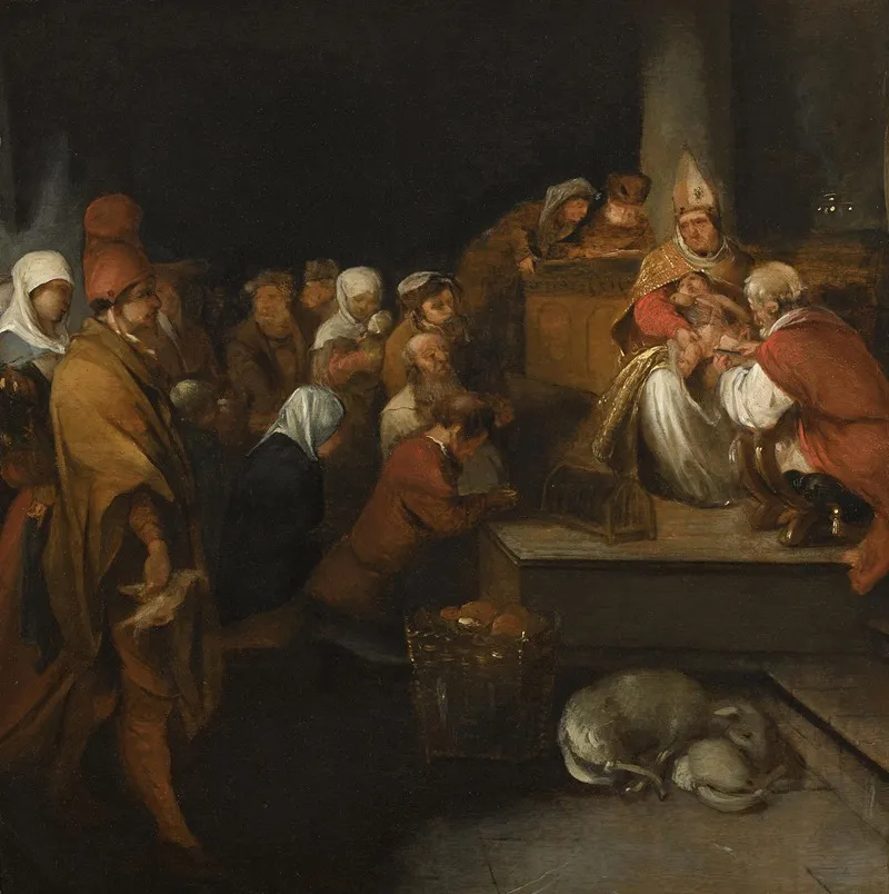 The Circumcision 18 Wall Art by Barent Fabritius - High-Resolution Digital Print