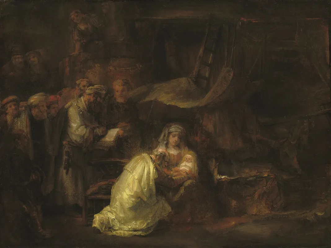The Circumcision 4 Wall Art by Rembrandt van Rijn - High-Resolution Digital Print